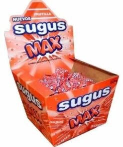 Caramelos Sugus Max Frutilla x 70 Un