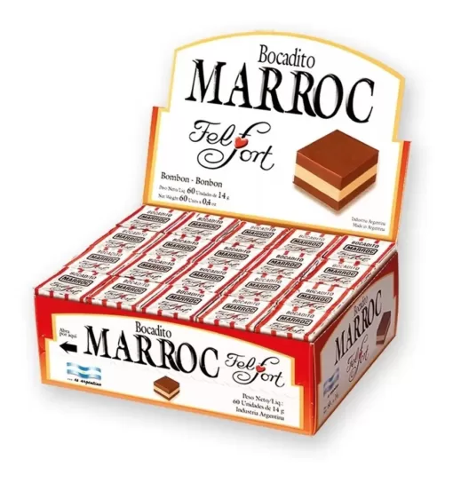 Chocolate Marroc caja x 20 un