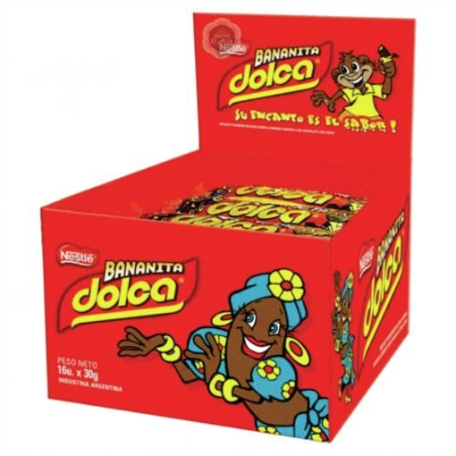 Chocolate bananita Dolca caja x 16 un