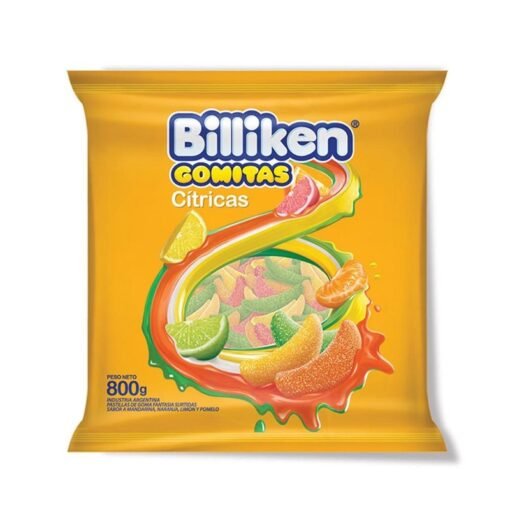 Gomitas Billiken citricas x 800gr